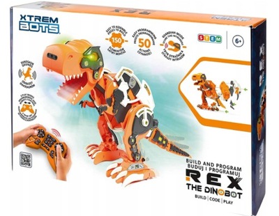 ROBOT REX THE DINO BOT INTERAKTYWNY TM TOYS