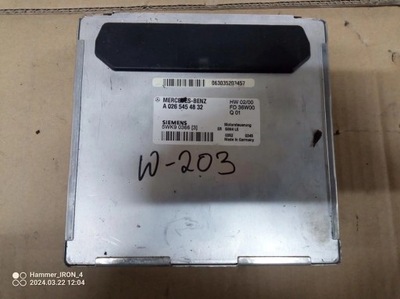 W210 бортовой компьютер блок управления двигателя a0265454832 фото №1