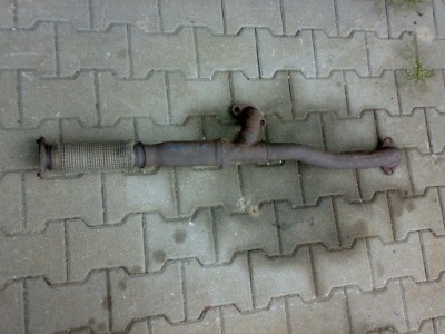 Ford edge mk2 3.5v6 15-17 труба выхлоп сетка колебаний соединитель гаситель фото №1