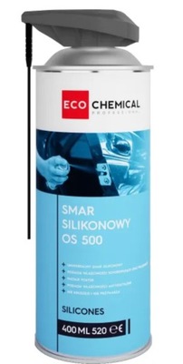 SILIKON SPRAY DO KONSERWACJI USZCZELEK GUMY ECOCHEMICAL 400 ml