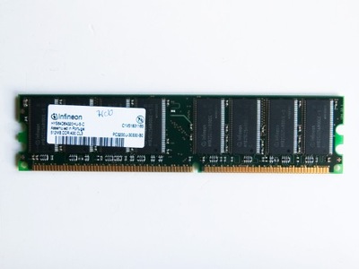INFINEON 512MB DDR1 PC3200U - HYS64D64320HU-5-C