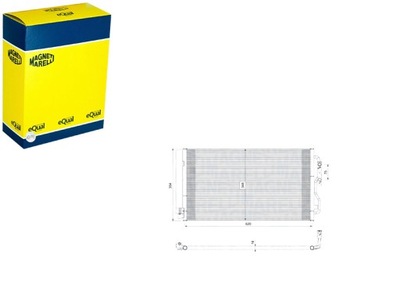 KONDENSATORIUS BMW 1 F20114 D MAGNETI MARELLI 