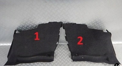 Bmw 5 e60 правая левая обивка багажника фото №1