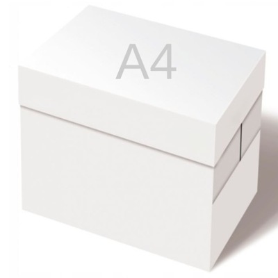 PAPIER KSERO BIUROWY A4 KARTON 5 RYZ UNIWERSALNY