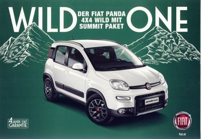 Fiat Panda 4x4 Wild prospekt 03 2020 Austria фото