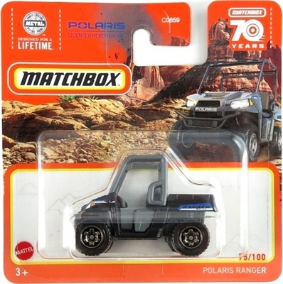 POLARIS RANGER autko MATCHBOX seria 2023