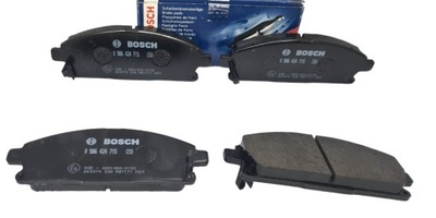 Тормозные колодки тормозные osi перед bosch nissan pathfinder x-trail i фото №1