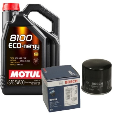 Фільтр оливи + motul 5w30 dacia duster ii 1.6 sce фото №1