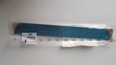 Молдинг хромированная, накладка порог citroen c4 ii фото №1