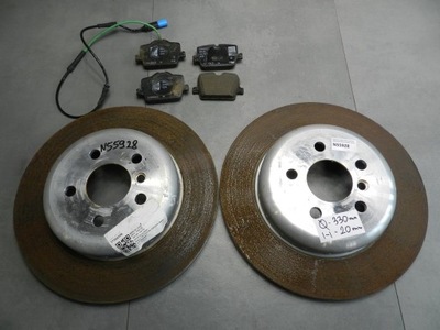 Bmw 3 g20 тормозные диски тормозные колодки задняя 6883980 фото №1