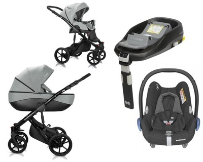 Milu Kids Bacio 4w1 Maxi-Cosi CabrioFix + BAZA