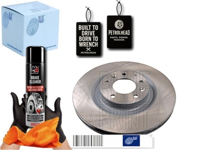 Гальмівні диски гальмівні 2szt. перед mazda rx-8 1.3 08.03-06. #petrolhead pro+ kit2 фото №1