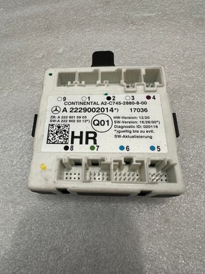 Модуль двері mercedes-benz оригінальний номер a2229002014... фото №1