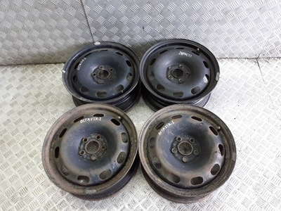 LLANTAS 15” ACERO JUEGO SKODA OCTAVIA I  