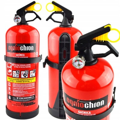 EXTINGUIDOR PARA FIRMY BIURA WARSZTATU 2KG ABC + PERCHERO  