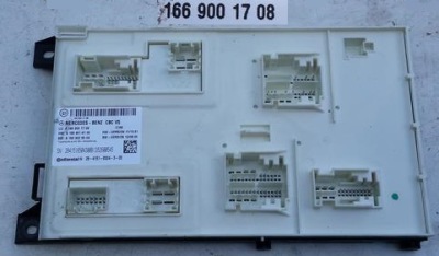 Модуль sam перед mercedes ml gl 166 1669001708 фото №1