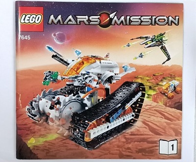 LEGO Mars Mission 7645 MT-61 Crystal Reaper