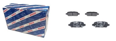 Bosch тормозные колодки тормозной. nissan x-trail 01- задняя фото №1