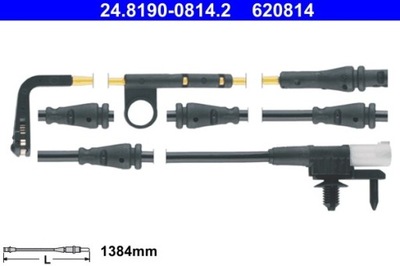 JUTIKLIS KLOCK. HAMULC. RANGE ROVER 12- PRIEK. 