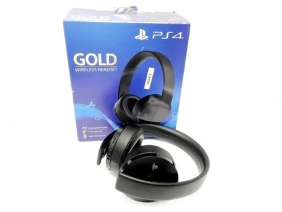 SŁUCHAWKI PS4 GOLD WIRELESS HEADSET - OPIS!