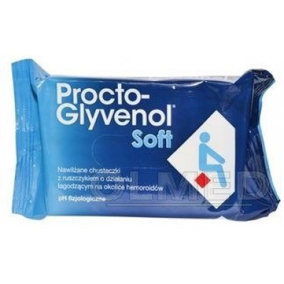 Chusteczki nawilżane Procto-Glyvenol Soft- 30szt.