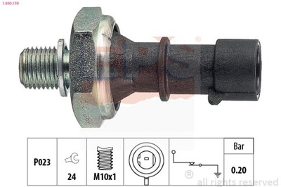 SENSOR DE PRESIÓN ACEITES OPEL ASTRA 1,7CDTI 07- 1-800-170  