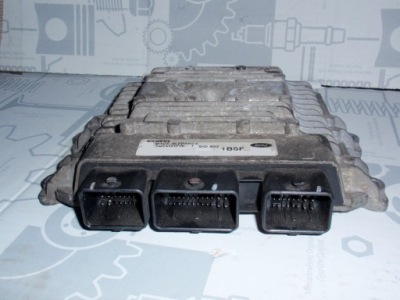 Бортовой компьютер двигателя ford fiesta mk6 5ws40027k-t 1bsf фото №1
