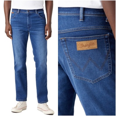 WRANGLER TEXAS MĘSKIE SPODNIE JEANSOWE W34 L34