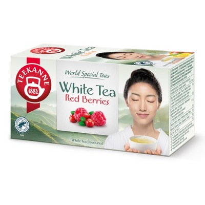 Teekanne White Tea Red Berries 20 kopert