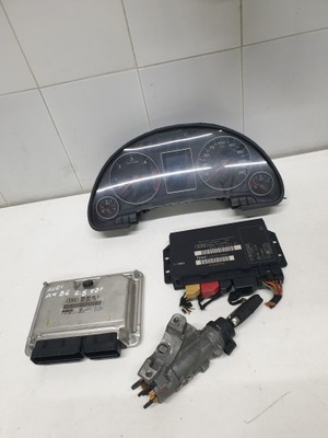 Блок управления набор стартовый 2.5 tdi 8e0907401q фото №1