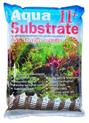 Podłoże Aqua Art Aqua Substrate II+ 5,4kg brązowe