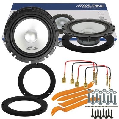 ALPINE ALTAVOCES AUDI A3 8L A4 B5 TT 8N PARTE DELANTERA  