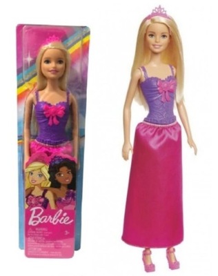 Lalka Barbie Księżniczka Podstawowa Mattel Blond