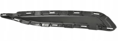 Audi q7 2015-2019 молдинг решітка бампера фото №1