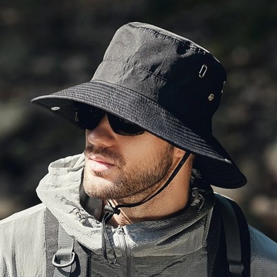 Men's Sunshade Large Eaves Sun Hat Riding Hik