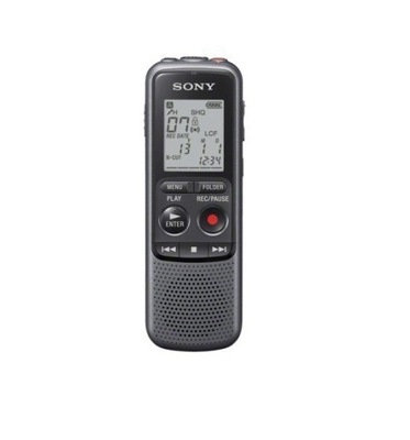 Sony ICD-PX240 Czarny, szary, odtwarzanie MP3, wyś