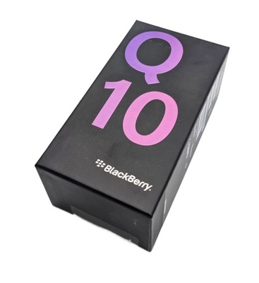 SMARTFON BLACKBERRY Q10 2/16 GB CZARNY FABRYCZNIE NOWY