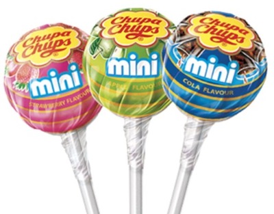 Lizak Chupa Chups Mini OWOCOWY mix smaków 1 SZTUKA