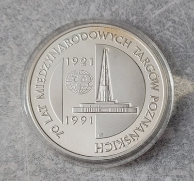 H19) POLSKA III RP srebro - 200000 Złotych 1991 r.
