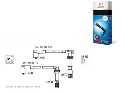 Дроти запалювання kpl. janmor фото №1