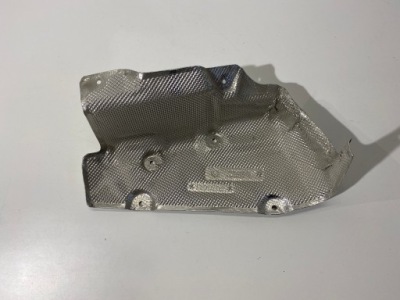 Захист теплова вихлоп bmw 5 f07 f10 7346545 фото №1