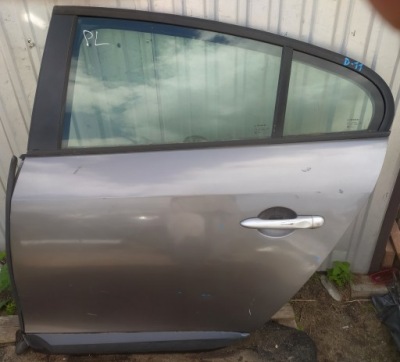 Двері задня лівий renault fluence 2009-2016 sedan 4d повний pń фото №1