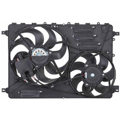 Вентилятор охлаждающий land rover discovery sport lr2 2012 17 оригинальный фото №1