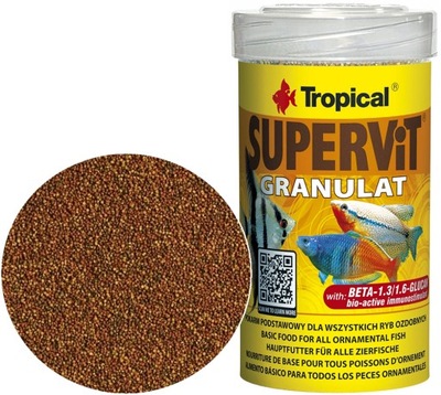 TROPICAL Supervit Granulat 100ml/55g Pokarm