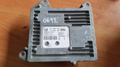 КОМПЬЮТЕР ДВИГАТЕЛЯ OPEL 2.2 DIRECT Z22YH PIN