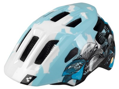 Kask Cube Talok Junior White - 46-51