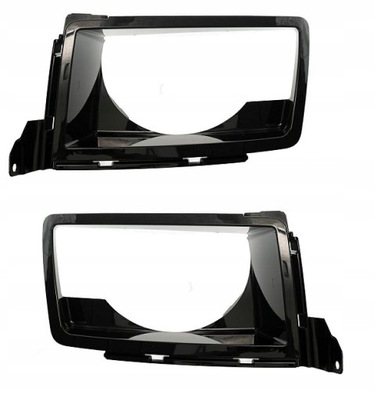 Решітка радіатора заглушки рамки фара land rover defender l663 2020- комплект фото №1