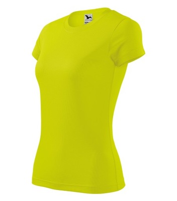 Koszulka T-shirt Malfini Fantasy 140 neon yellow M