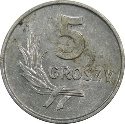 5 GROSZY 1968 - POLSKA - STAN (1-) - K387