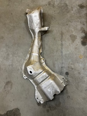 Защита тепловая выхлоп подвеска renault espace v фото №1